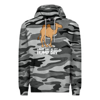 Slate Camo what day is it hump day funny camels hump day t shirt Premium Hoodie - linhVisuals