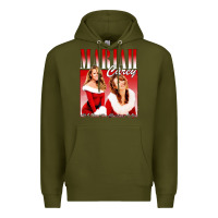 Army Green Mariah Carey Vintage Premium Hoodie - linhVisuals