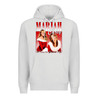 Dove Grey Mariah Carey Vintage Premium Hoodie - linhVisuals