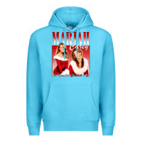 Ocean Blue Mariah Carey Vintage Premium Hoodie - linhVisuals