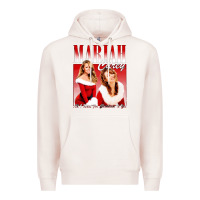 Pale Pink Mariah Carey Vintage Premium Hoodie - linhVisuals