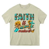 Mossy Faith It Till You Make It Heavy Core Tee - BundleAndBundleShop