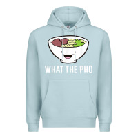 Blue Mist what the pho vietnamese pho t shirt Premium Hoodie - linhVisuals