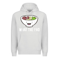 Dove Grey what the pho vietnamese pho t shirt Premium Hoodie - linhVisuals