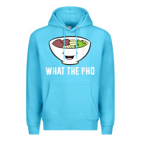 Ocean Blue what the pho vietnamese pho t shirt Premium Hoodie - linhVisuals