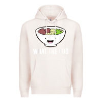Pale Pink what the pho vietnamese pho t shirt Premium Hoodie - linhVisuals
