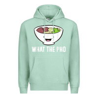Seafoam what the pho vietnamese pho t shirt Premium Hoodie - linhVisuals