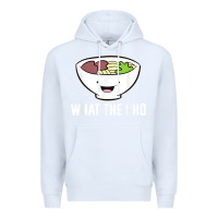 White what the pho vietnamese pho t shirt Premium Hoodie - linhVisuals