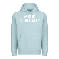 Blue Mist who is john galt libertarian and book quote t shirt Premium Hoodie - linhVisuals