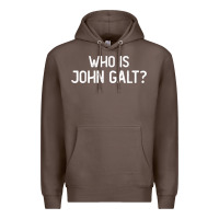 Coffee who is john galt libertarian and book quote t shirt Premium Hoodie - linhVisuals