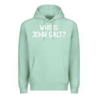 Seafoam who is john galt libertarian and book quote t shirt Premium Hoodie - linhVisuals