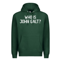 Who Is John Galt Libertarian And Book Quote T Shirt Premium Hoodie | Teevron