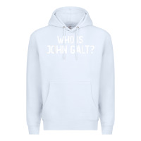 White who is john galt libertarian and book quote t shirt Premium Hoodie - linhVisuals
