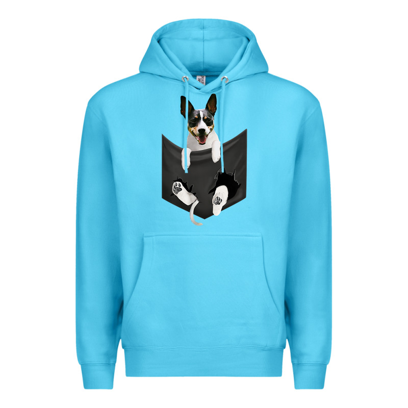 Rat Terrier Dog In Pocket, Rattie Puppy, Ratting Terrier T Shirt Premium Hoodie by linhVisuals | Teevron