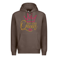 Coffee birthday queen shirt, womens birthday shirt, birthday t shirt Premium Hoodie - linhVisuals