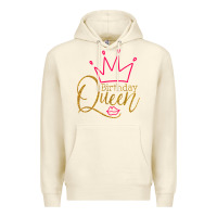 Sandshell birthday queen shirt, womens birthday shirt, birthday t shirt Premium Hoodie - linhVisuals