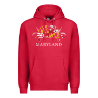 Cardinal retro maryland crab state flag vintage travel tank top Premium Hoodie - linhVisuals
