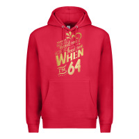 Cardinal will you still need me when i'm 64 birthday for wife 64 love premium t Premium Hoodie - linhVisuals