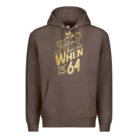 Coffee will you still need me when i'm 64 birthday for wife 64 love premium t Premium Hoodie - linhVisuals