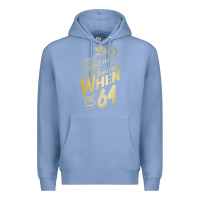 Colony Blue will you still need me when i'm 64 birthday for wife 64 love premium t Premium Hoodie - linhVisuals
