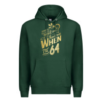 Sports Green will you still need me when i'm 64 birthday for wife 64 love premium t Premium Hoodie - linhVisuals