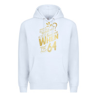 White will you still need me when i'm 64 birthday for wife 64 love premium t Premium Hoodie - linhVisuals