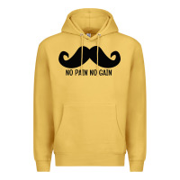 Mustache Premium Hoodie | Teevron