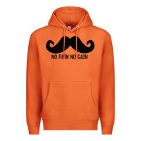 Carrot MUSTACHE Premium Hoodie - linhVisuals
