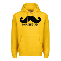 Lemon MUSTACHE Premium Hoodie - linhVisuals