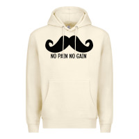 Sandshell MUSTACHE Premium Hoodie - linhVisuals