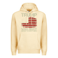 Pina Colada vintage usa american flag trump was right about everything pullover ho Premium Hoodie - linhVisuals