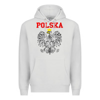 Dove Grey polska poland eagle poland heritage polish pride roots tank top Premium Hoodie - linhVisuals