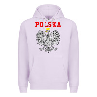 Lilac polska poland eagle poland heritage polish pride roots tank top Premium Hoodie - linhVisuals