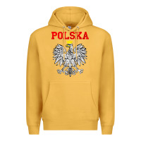 Mustard polska poland eagle poland heritage polish pride roots tank top Premium Hoodie - linhVisuals