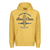 Antique Gold santa cruz, ca vintage surfers tshirt Premium Hoodie - linhVisuals