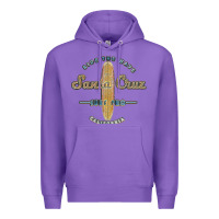Purple santa cruz, ca vintage surfers tshirt Premium Hoodie - linhVisuals