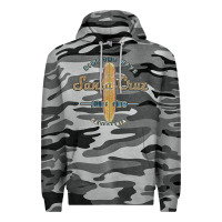 Slate Camo santa cruz, ca vintage surfers tshirt Premium Hoodie - linhVisuals