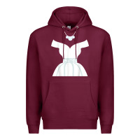 Burgundy wedding dresses bridal showers cute graphic funny t shirt Premium Hoodie - linhVisuals
