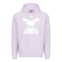 Lilac wedding dresses bridal showers cute graphic funny t shirt Premium Hoodie - linhVisuals