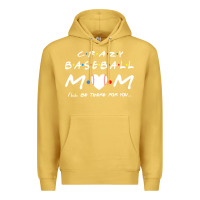 Antique Gold baseball coach crazy mom baseball Premium Hoodie - linhVisuals