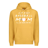 Mustard baseball coach crazy mom baseball Premium Hoodie - linhVisuals