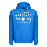 True Royal baseball coach crazy mom baseball Premium Hoodie - linhVisuals