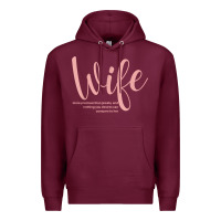 Burgundy wife collection t shirt Premium Hoodie - linhVisuals