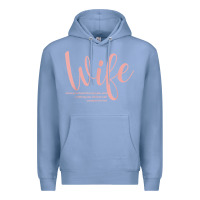 Colony Blue wife collection t shirt Premium Hoodie - linhVisuals