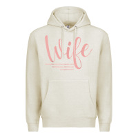 Oatmeal Heather wife collection t shirt Premium Hoodie - linhVisuals