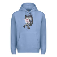 Colony Blue us dc dark knight photo why so serious 01 black h pullover hoodie Premium Hoodie - linhVisuals