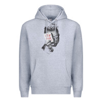 Heather Grey us dc dark knight photo why so serious 01 black h pullover hoodie Premium Hoodie - linhVisuals