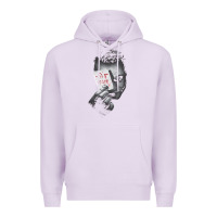 Lilac us dc dark knight photo why so serious 01 black h pullover hoodie Premium Hoodie - linhVisuals