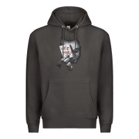 Smoke us dc dark knight photo why so serious 01 black h pullover hoodie Premium Hoodie - linhVisuals