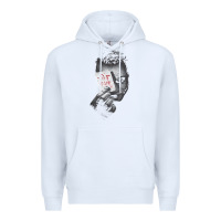 White us dc dark knight photo why so serious 01 black h pullover hoodie Premium Hoodie - linhVisuals